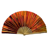 Clear Iridescent Holographic Multicolor - Hand Fan