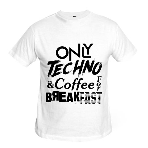 Techno & Coffee - Printed Shirt