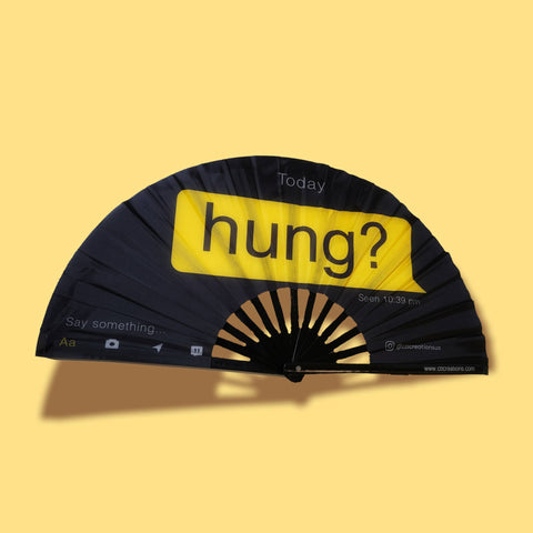 Hung? - Rave Hand Fan