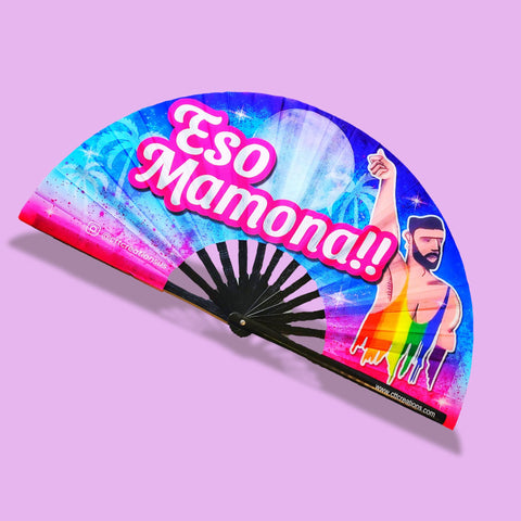 Eso Mamona!! - Rave Hand Fan