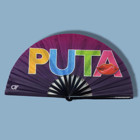 Puta - UV Light Reflective Hand Fan