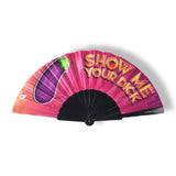 Mini Hand Fan - Show Me Your Dick (Eggplant)