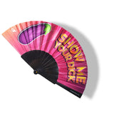 Mini Hand Fan - Show Me Your Dick (Eggplant)