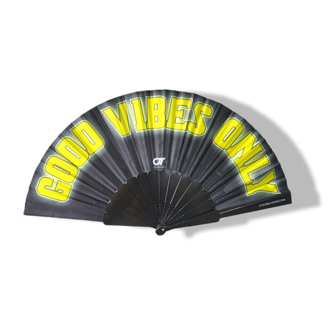 Mini Hand Fan - Good Vibes Only