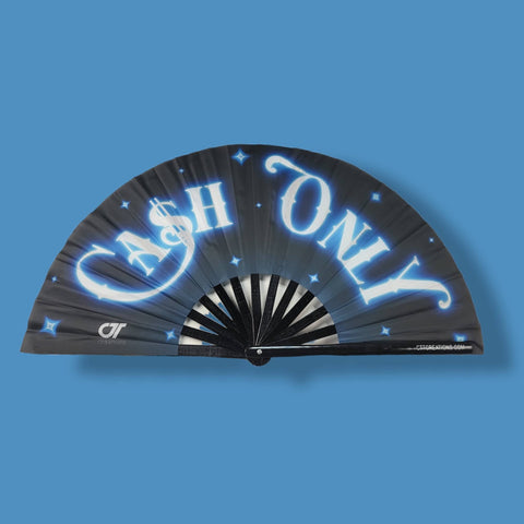 Cash Only - Hand Fan