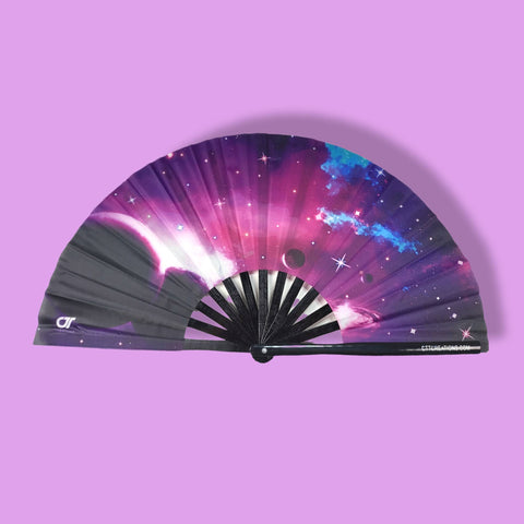Deep Galaxy - Hand Fan