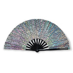 Mosaic Flash Reflective - Foldable Hand Fan