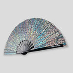 Mosaic Flash Reflective - Foldable Hand Fan