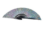 Mosaic Flash Reflective - Foldable Hand Fan