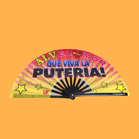 ALV El amor, que viva la puteria - Hand Fan