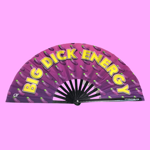 Big D*ck Energy - Rave Hand Fan