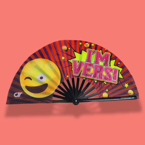 I'm Vers - UV Reflective Hand Fan