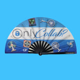 Only Fans Collab - Rave Hand Fan