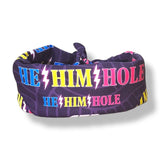 He / Him / Hole - Rave Bandana