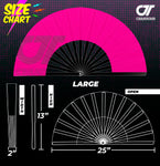 Rainbow - Rave Hand Fan